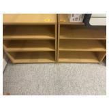Two  Bookshelves