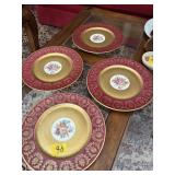 Four Heinrich Bavarian Plates