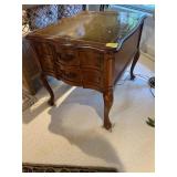 Two Drawer Side Table