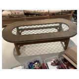 Oval Coffee Table.