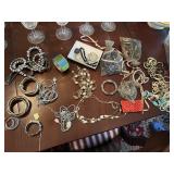 Costume Jewelry On Table