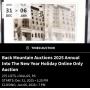 Back Mountain Auctions 2025 Annual Into The New Year Holiday Online Only Auction