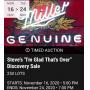Traver's "I'm Glad That's Over" Online Discovery Auction 