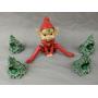 Ceramic Pixie Elf, Ceramic Christmas Tree Napkin