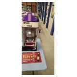 Popcorn Machine With Metal Sign