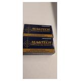 Two Boxes Of Magtech 45 Caliber Ammo