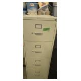Four Drawer Metal File Cabinet