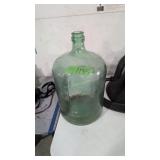 Large Glass Antique Water Bottle