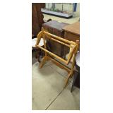 Oak Quilt Rack