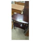 Mahogany Stand With Drawers 26 In Long