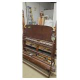 Antique Rope Bed With Canopy Top