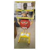 M&m Store Display Rack 60 In Tall