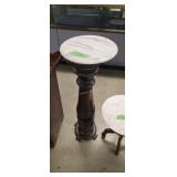 Marble Top Pedestal 36 In Tall