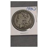 1880 Morgan Silver Dollar