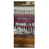 Set Of Silver Plated Flatware By Rogers