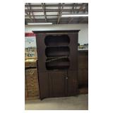 Antique Open Top Jelly Cupboard With Door 42 X75