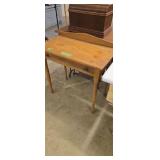 Vintage One Drawer Selling Stand 29 In Long