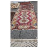 India And Knotted Rug 6x8