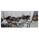 Large motorcycle model lights pictures clock etc
