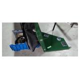 Folding Traveling Poker Table Set Of Dishes