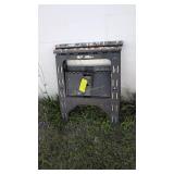 Pair Of Plastic Folding Sawhorses