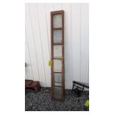 Two Large Wooden Framed Windows