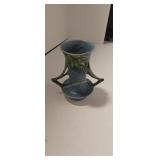 Roseville Vase 34 - 8 Small Repair On Lip
