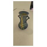 Vintage Roseville Vase 43-6 Small Chip On Handle