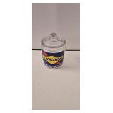 Sunoco Countertop Glass Display Jar 9 In Tall