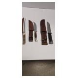 Lot Of Hunting Knives