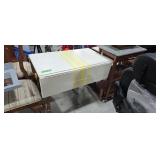 White Painted Drop Leaf Table
