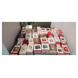 40 Hallmark Keepsake Christmas Ornaments