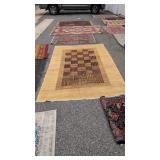 Vintage Geometric Pattern Rug