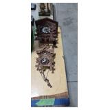 Pair Of Cuckoo Clocks