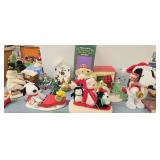 Lot Of Hallmark Christmas Decorations Etc