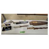 Collectors knives etc as shown