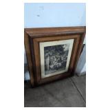 Pair Of Antique Prints As Shown
