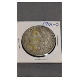 1901-0 Morgan Silver Dollar