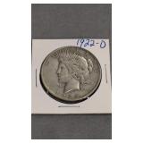 1922 - D Peace Silver Dollar