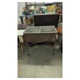 Vintage Metal Wash Tubs