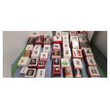 42 Hallmark Keepsake Christmas Ornaments