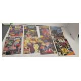 Vintage Star Trek comic books as shown