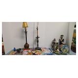 Beanie Babies Lamps Camera Etc Whiskey Bottles