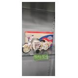 1950s Harley-davidson Tin Motorcycle In The Box