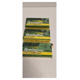 Three Boxes Remington 300 Savage Bullets