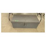 Metal storage chest 36 in Long