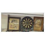 Currier And Ives Prince Dart Board Vhs Tapes Etc