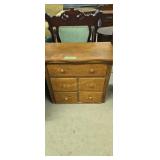 Small Oak Dresser 29 Wide 25 Tall