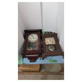 Regulator Clock And Mantle Clock
