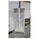 Double Door Glass Cabinet Missing Side Glass And
